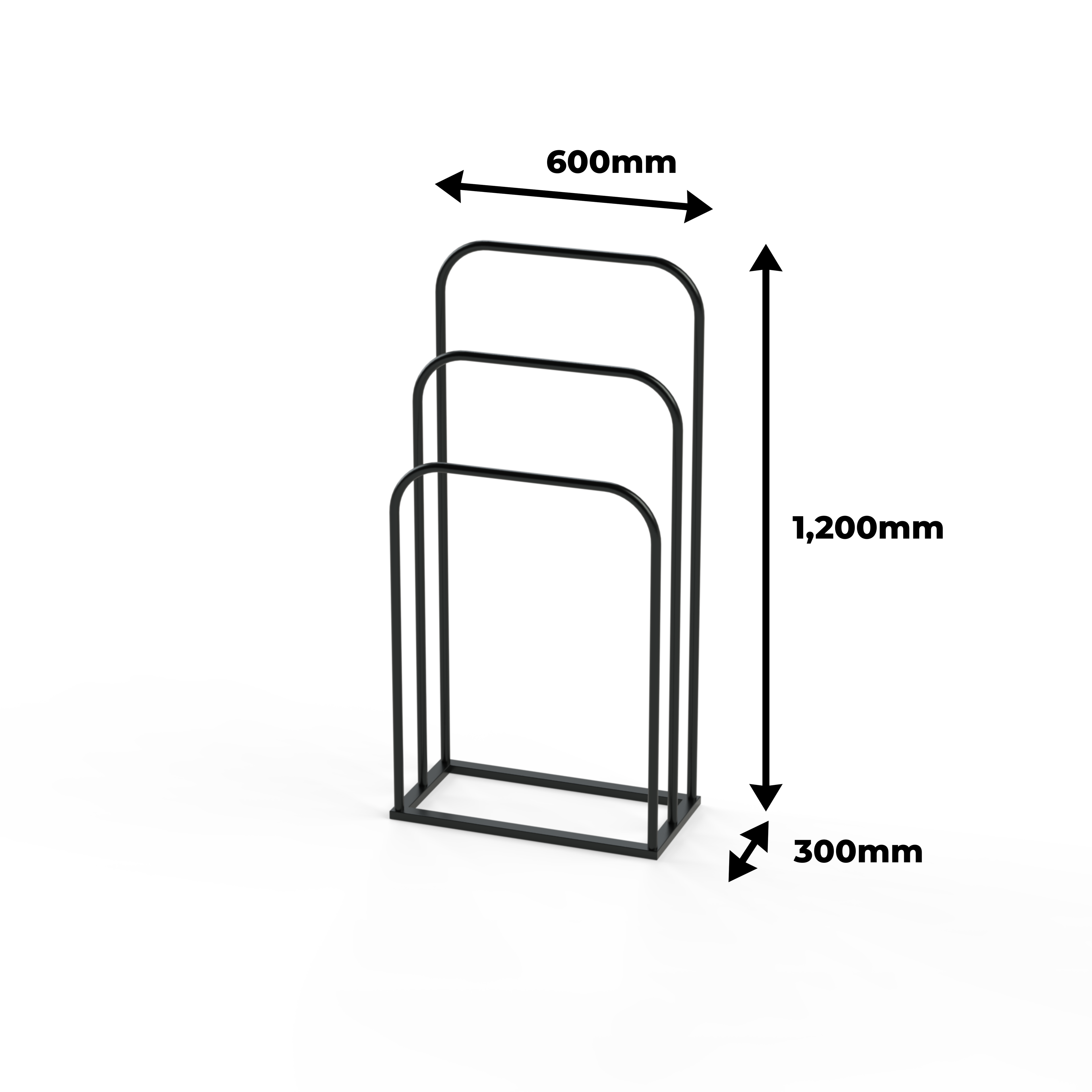 Scarab Amanda Narrow Towel Rail