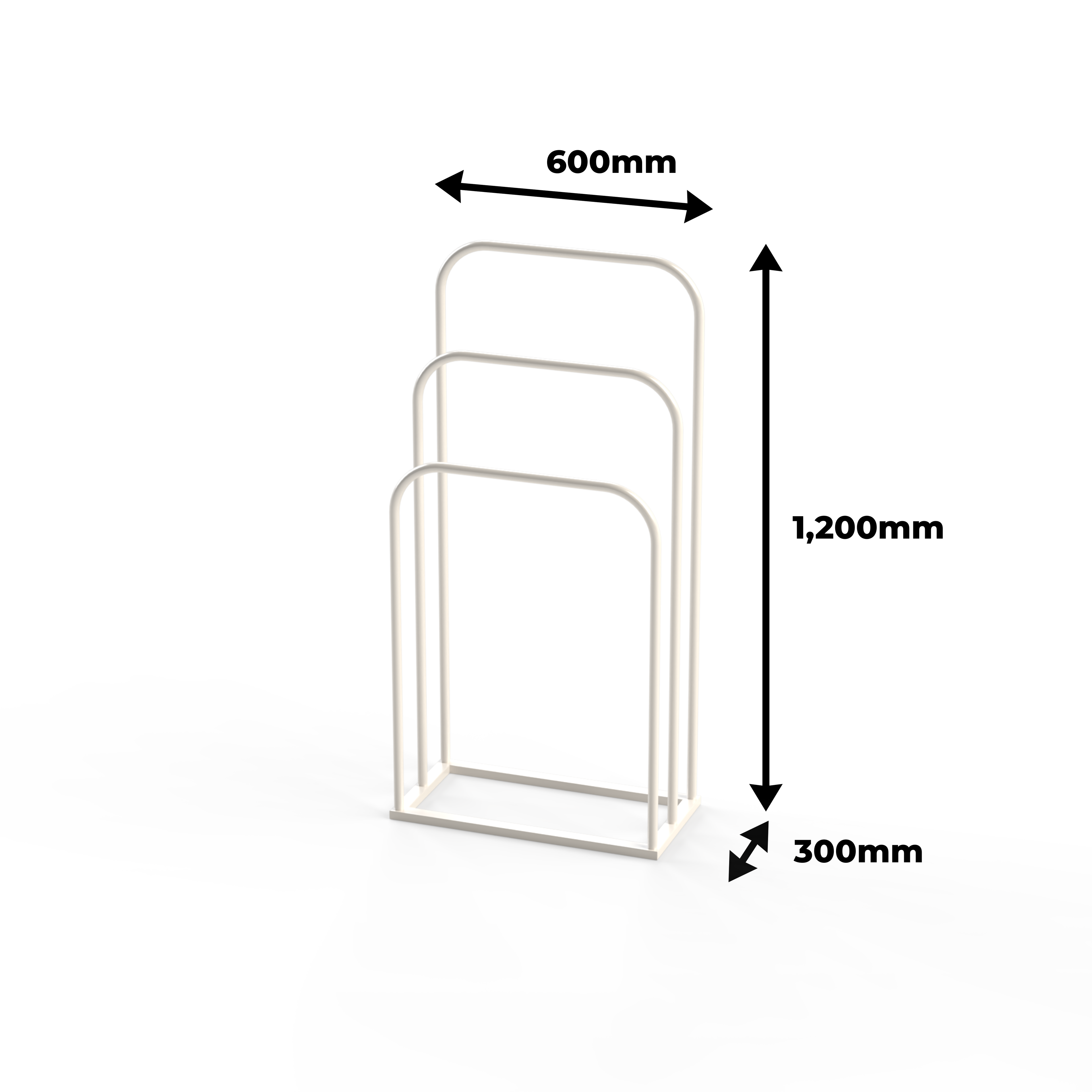 Scarab Amanda Narrow Towel Rail