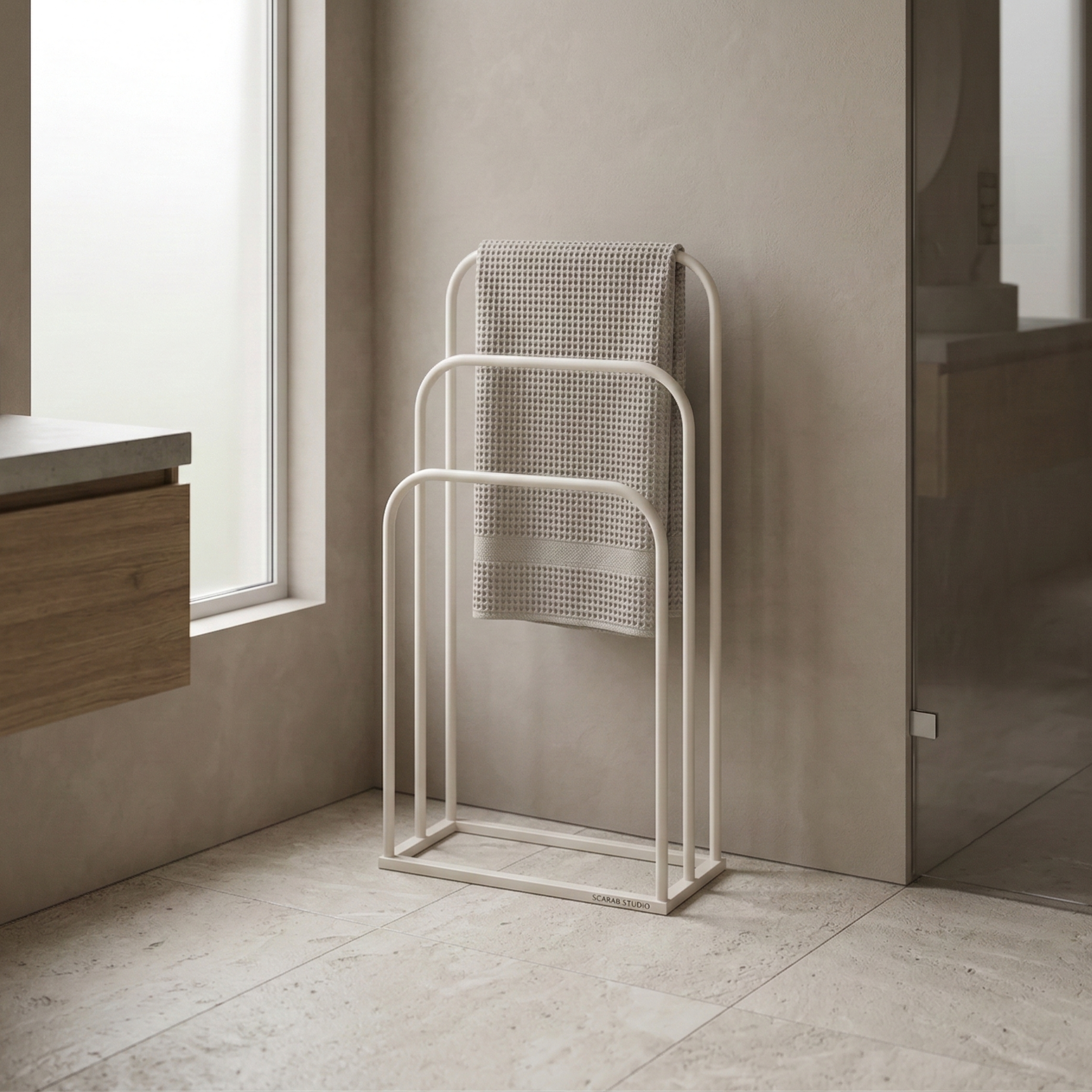 Scarab Amanda Narrow Towel Rail