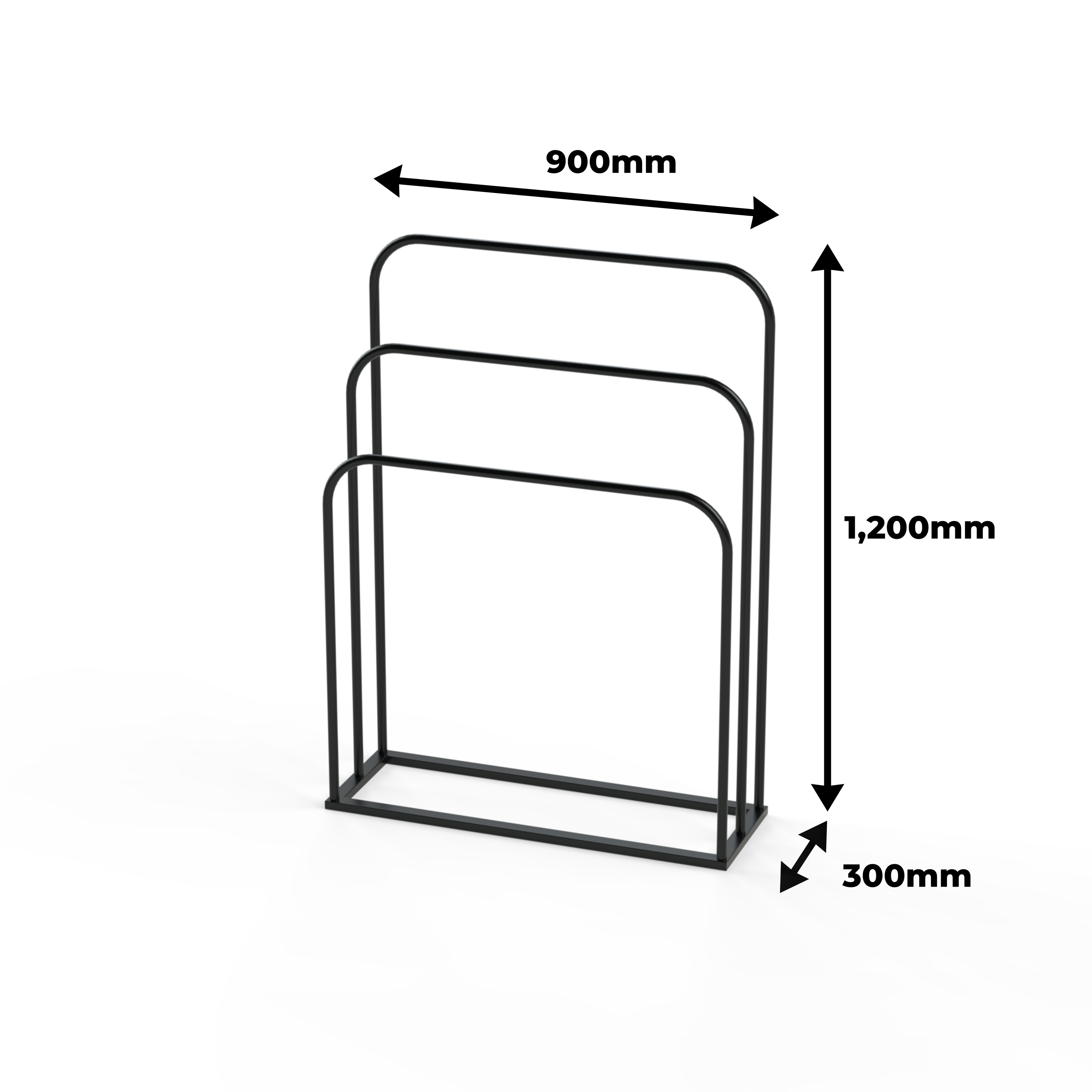 Scarab Amanda Wide Towel Rail