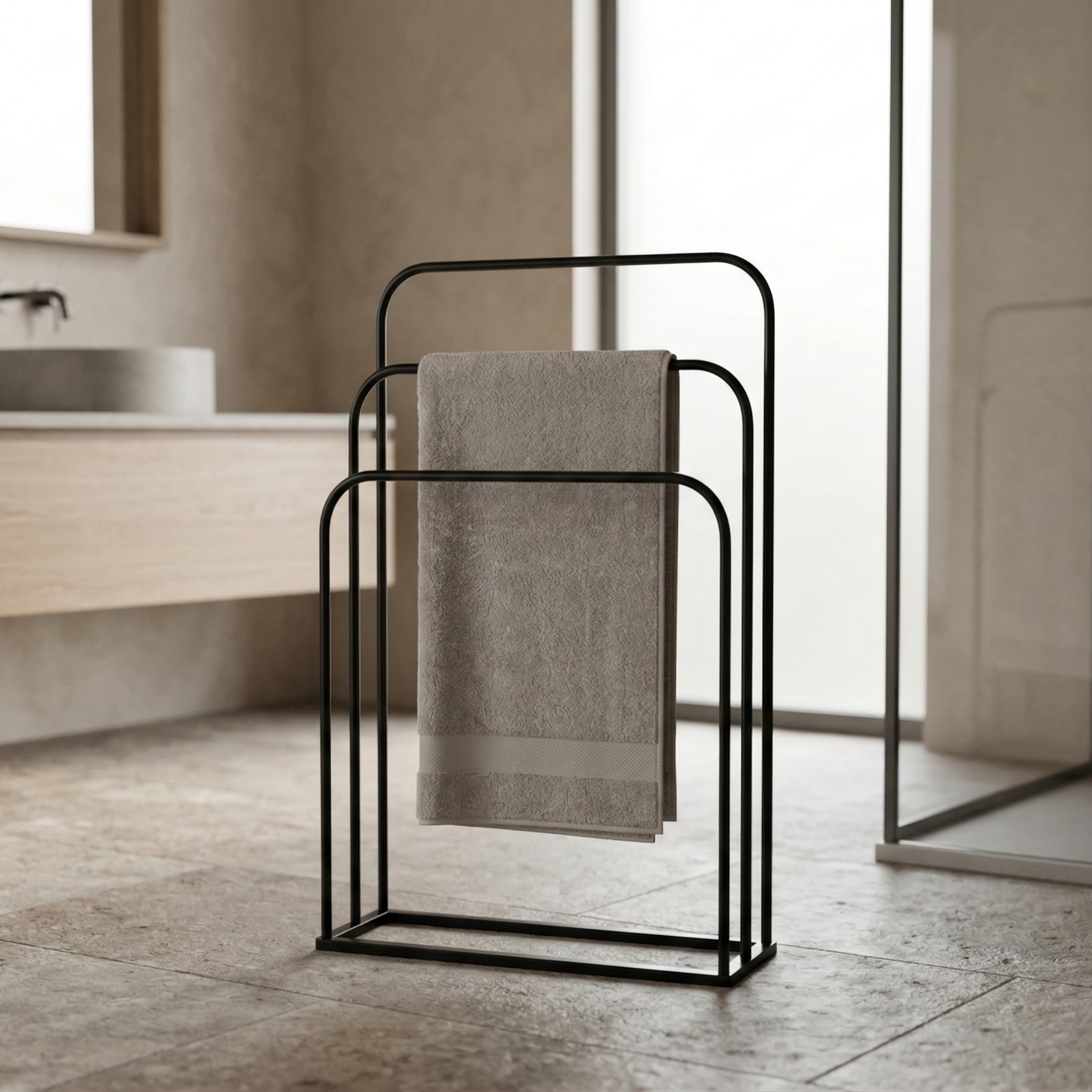 Scarab Amanda Wide Towel Rail