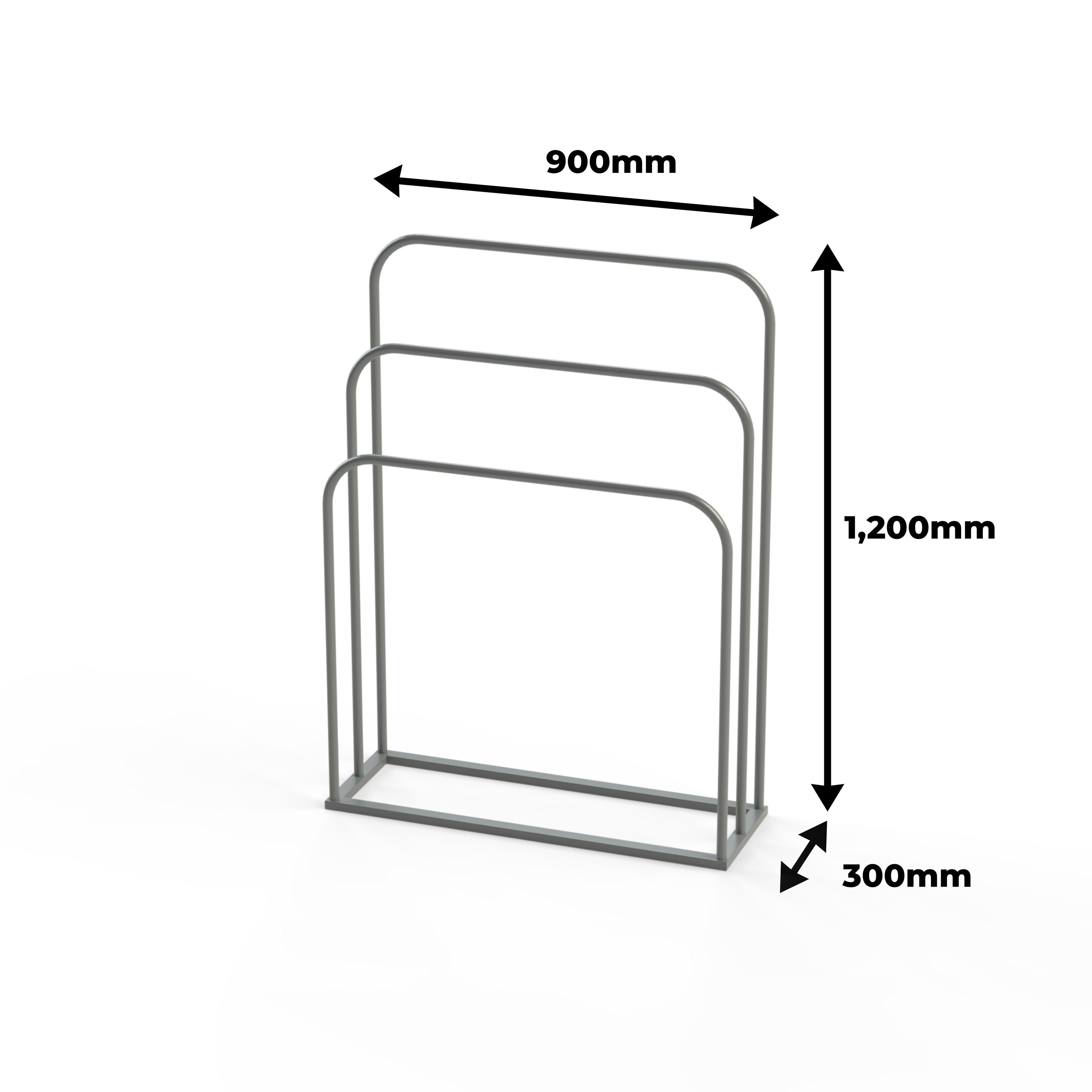 Scarab Amanda Wide Towel Rail