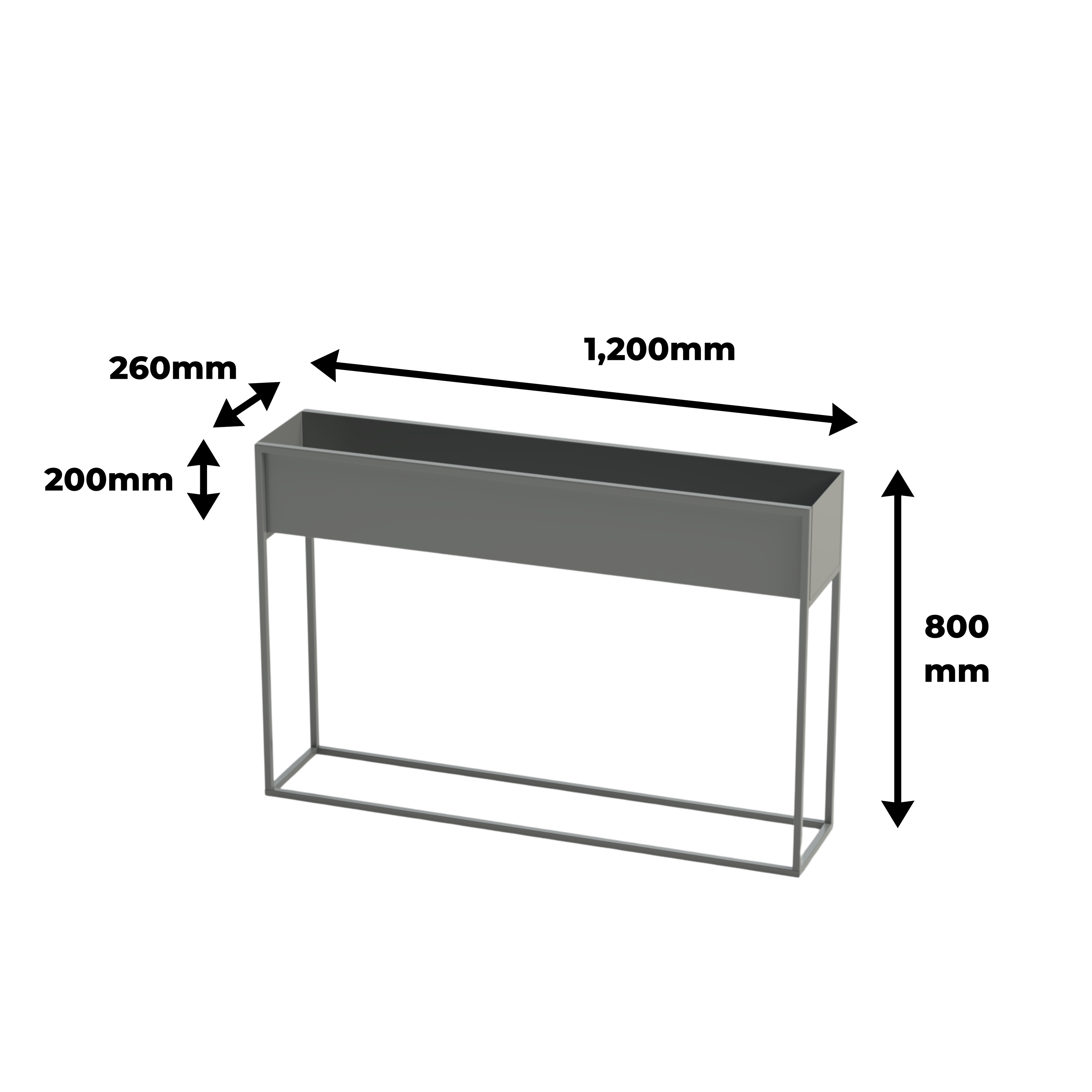 Scarab Emelyn Extra Wide Planter Box