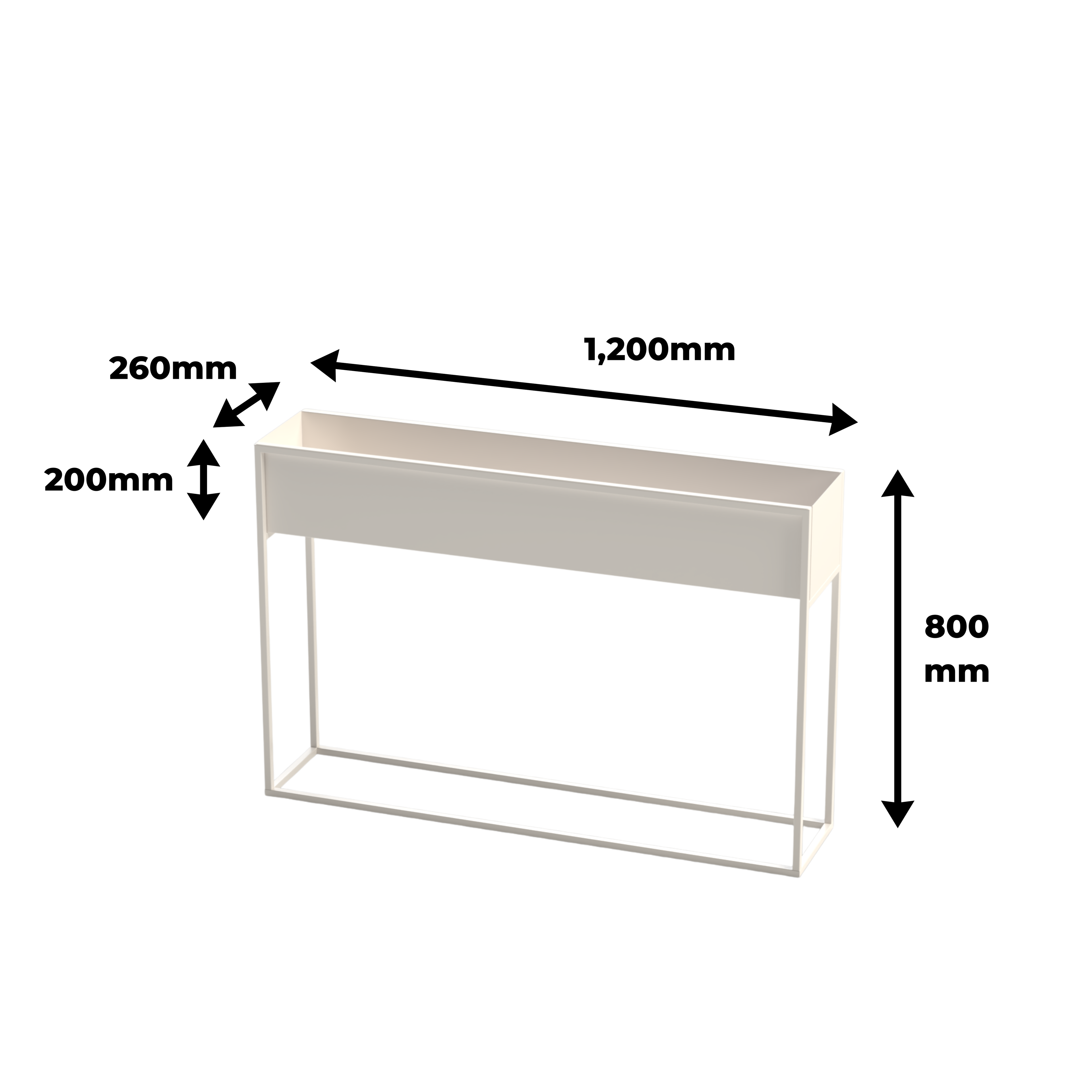 Scarab Emelyn Extra Wide Planter Box