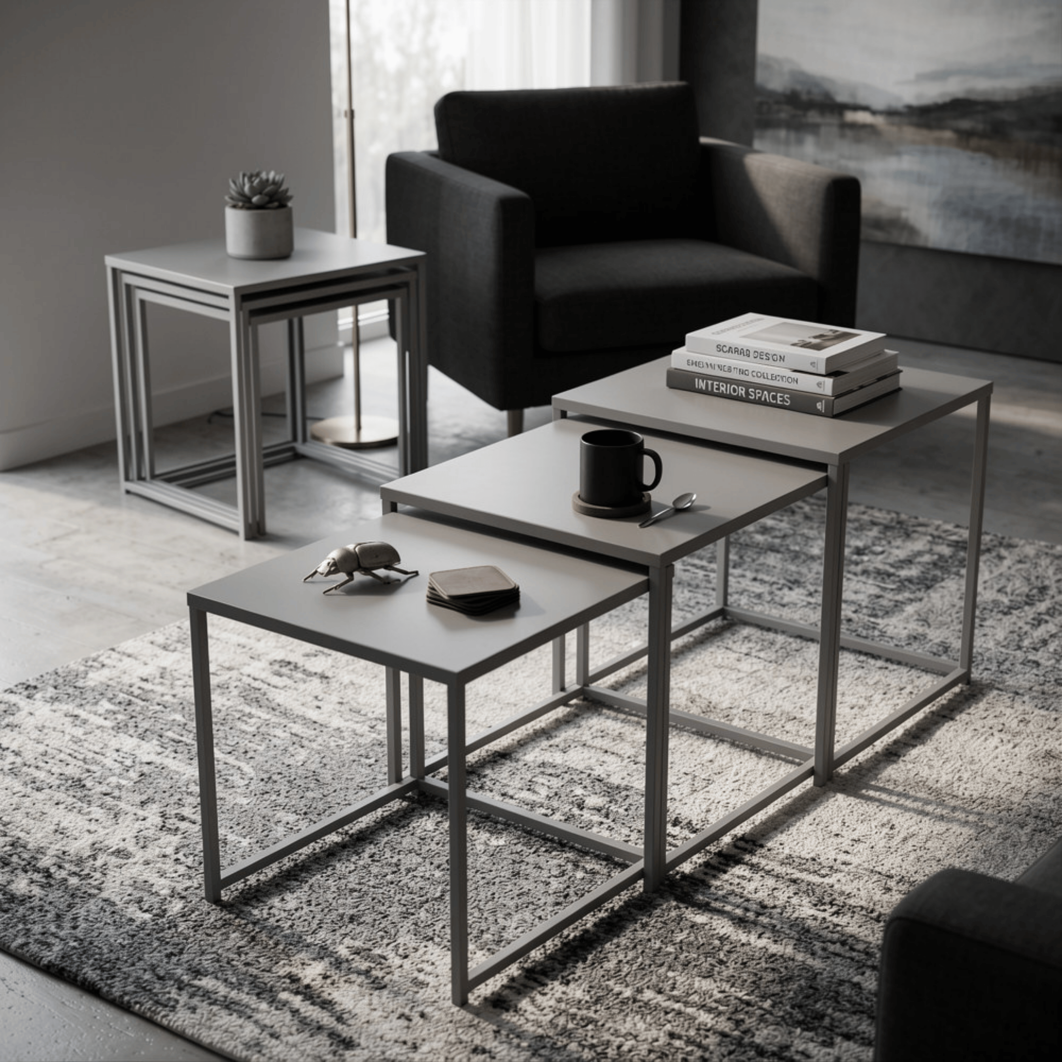 Scarab Emelyn Nesting Table Set