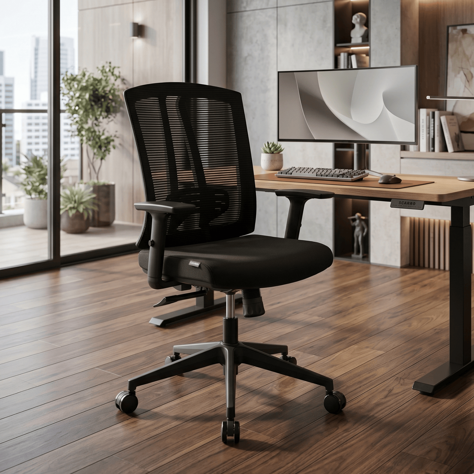 Scarab Spartan Mid-Back Manager's Office Chair